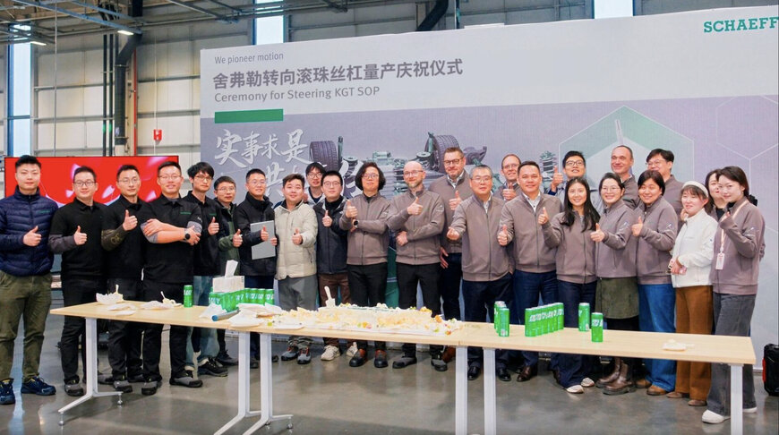 Schaeffler starts production of successful ball screw drive for Chinese EV manufacturer